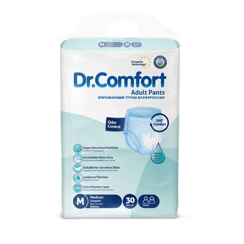 DR COMFORT KÜLOTLU HASTA ALT BEZİ MEDİUM 30LU