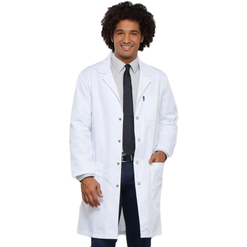 BEYAZ ÖNLÜK GÖMLEK YAKA UZUN BOY BAY M/50 DOKTOR HEMŞİRE LABORATUVAR ÖNLÜĞÜ