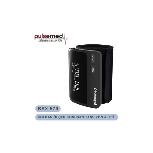 PULSEMED TANSİYON ALETİ BSX579 KOLDAN ÖLÇER KONUŞAN