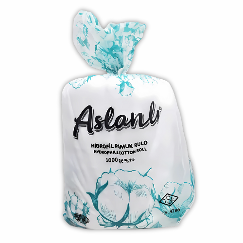 ASLANLI HİDROFİL PAMUK 1KG =1000GR