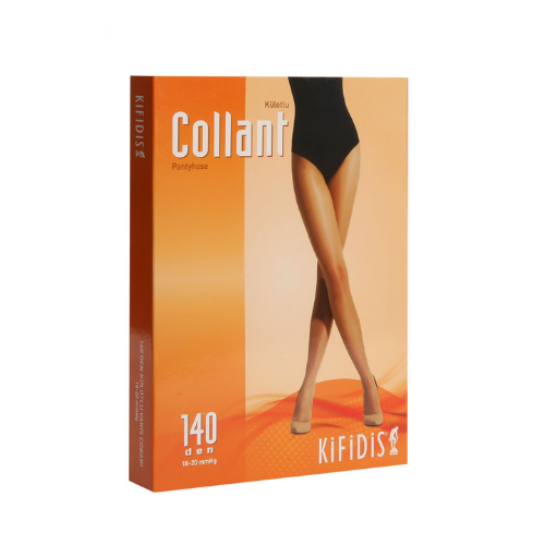 KİFİDİS COLLANT 140 DEN KÜLOTLU VARİS ÇORABI BLACK NO:5