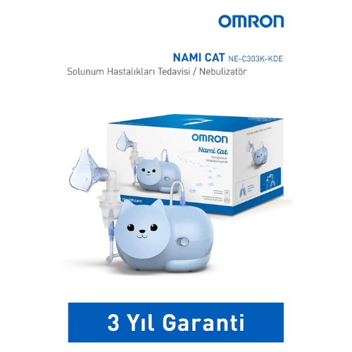 OMRON NAMI CAT NE-C303K-KDE KOMPRESÖRLÜ NEBULİZATÖR Nami Cat Kedi