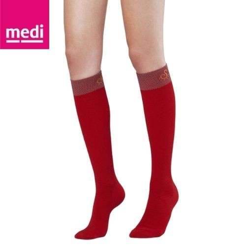 MEDİVEN PLUS CCL2 DİZ ALTI PETITE KAPALI BURUN RUSSET-RED - III